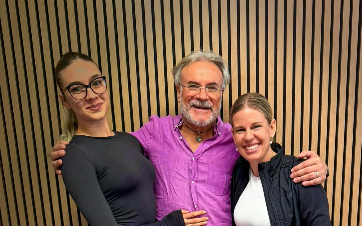 Juan José Boscá Gandía s účastnicemi odborného semináře manipulace páteře